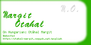 margit otahal business card